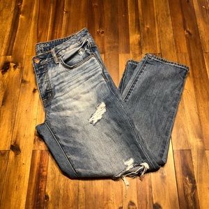Like New American Eagle Boy Cropped Jeans